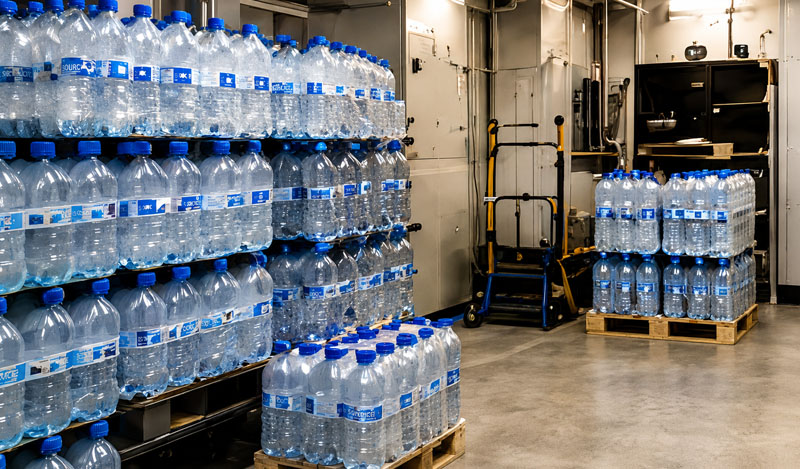 plastic-waterflessen